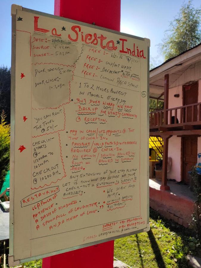 La Siesta India Manali Hostel Exterior photo